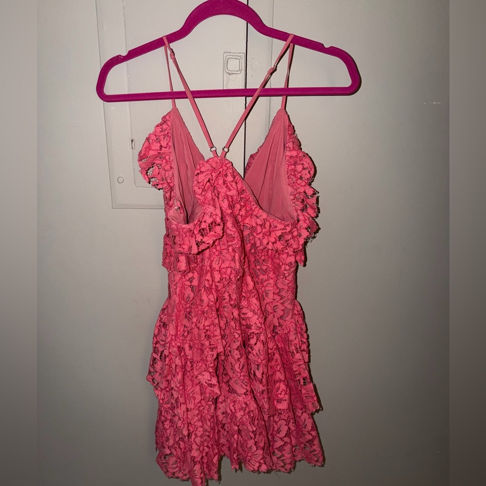 NBD Mugsy mini dress in pink - Picture 3 of 5